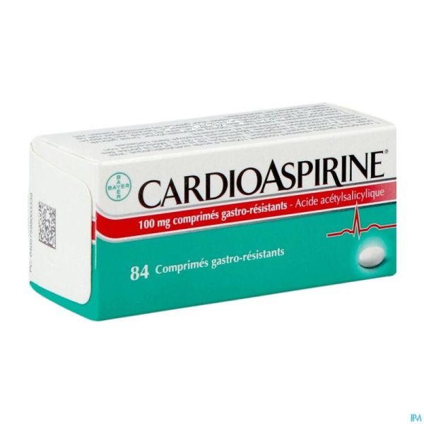 Cardioaspirine Gastro Resist. Tabl 84 X 100mg