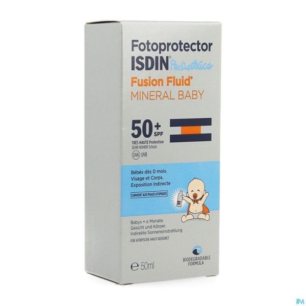 Isdin Fotoprotector Isdin Mineral Baby Ip50+ 50ml