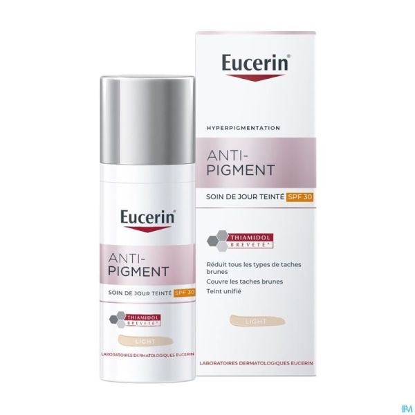 Eucerin A/pigment Soin Jour Teinte Ip30 Light 50ml