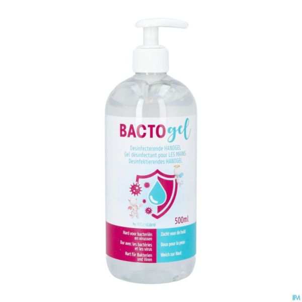 Bactogel Gel Hydroalcoolique Fl Pompe 500ml