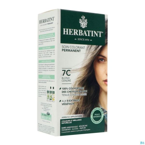 Herbatint Blond Cendre 7c 150ml
