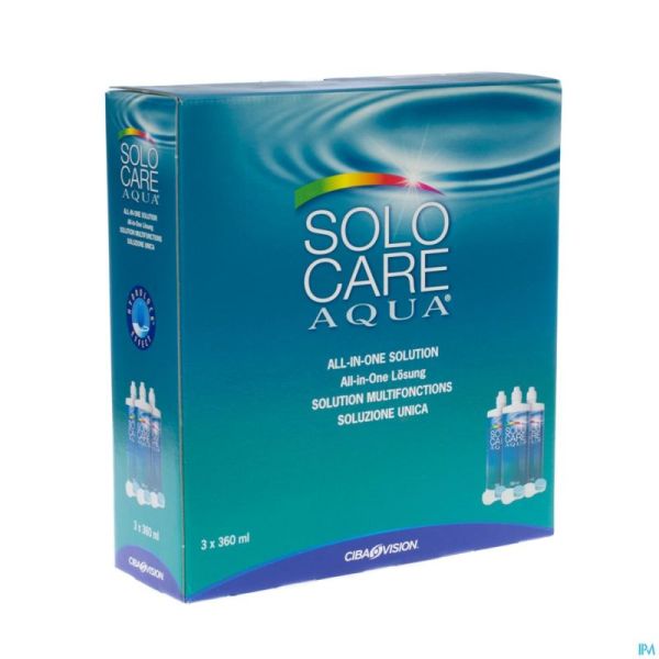 Solocare Aqua Multipack 3x360ml