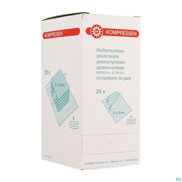 Noba Cp Sterile 5/8pl 5,0cmx 5,0cm 25 9320193