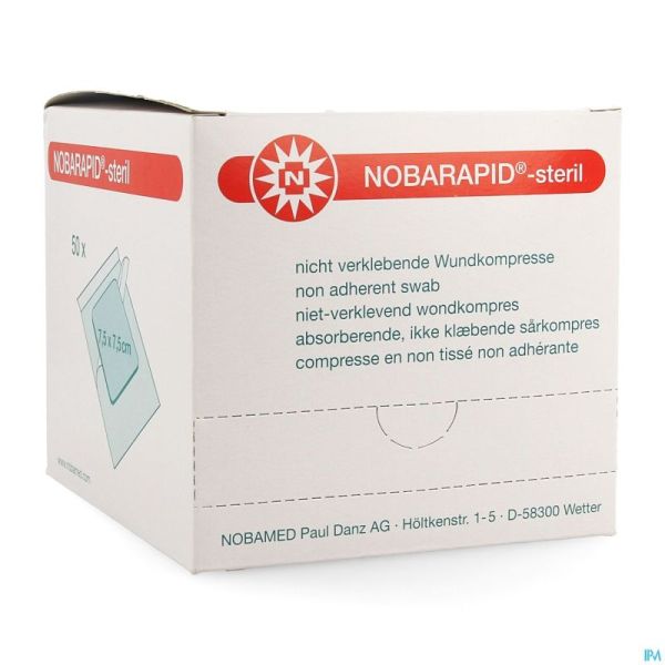 Noba Nobarapid Set Sterile 7,5x 7,5cm 50 9320393