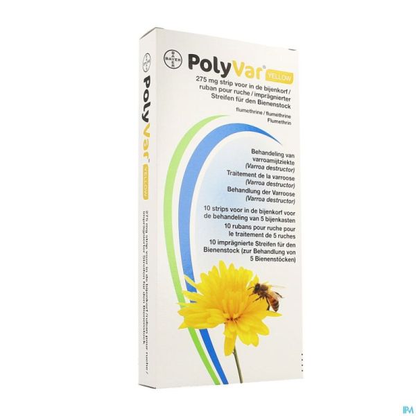 Polyvar Yellow 275mg Ruban Ruche 10