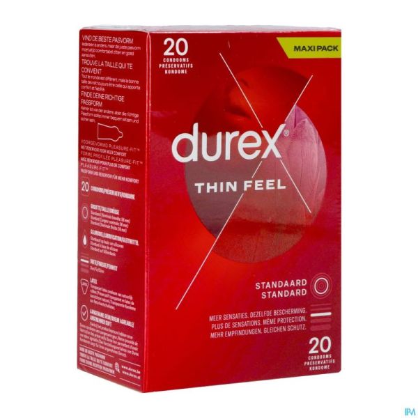 Durex Thin Feel Preservatifs 20