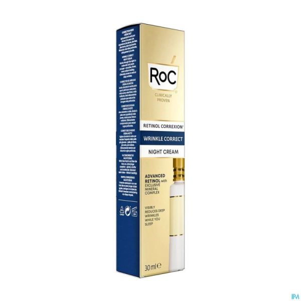 Roc Retinol Correx. Wrinkle Night Cream Fl 30ml