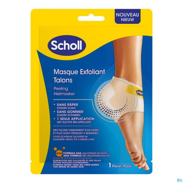 Scholl Masque Exfoliant Talon 18g
