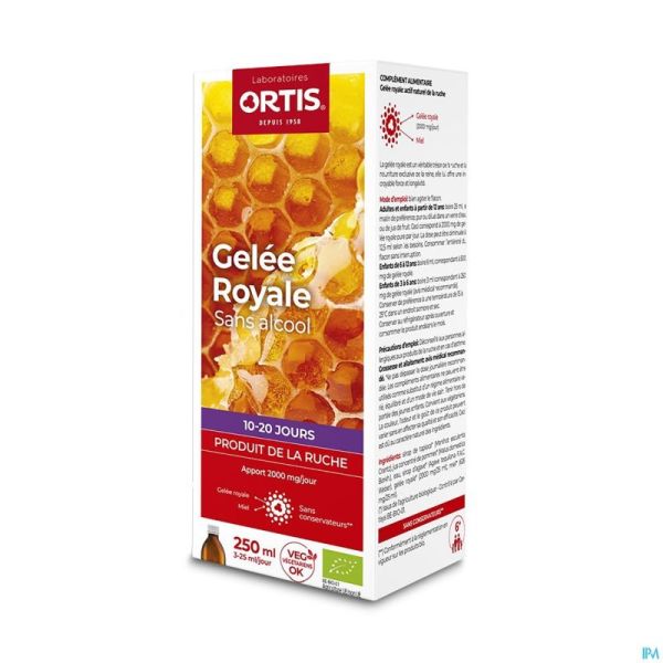 Ortis Gelee Royale Bio 250ml