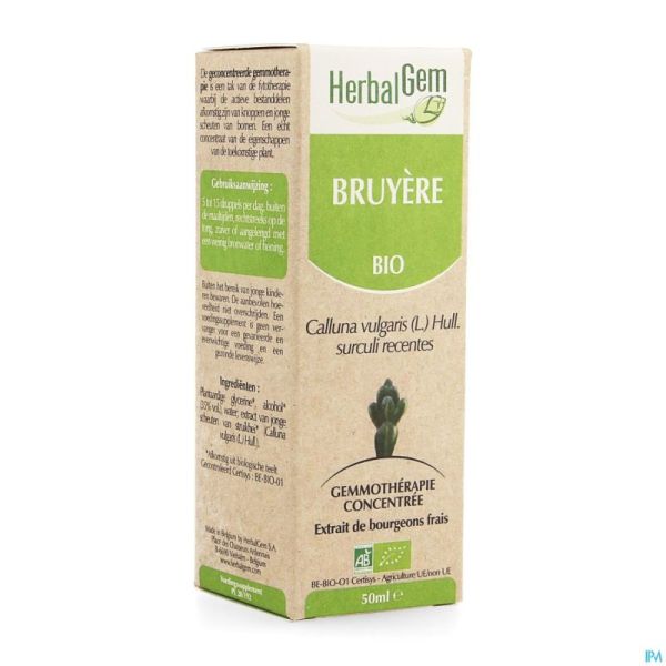Herbalgem Bruyere Macerat-mere Unitaire 50ml