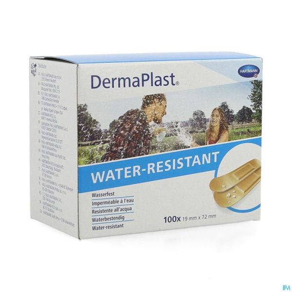 Dermaplast Water Resistant 19x72mm 100