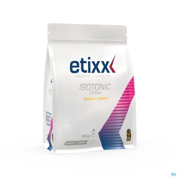 Etixx Isotonic Orange-mango Pouch 2kg