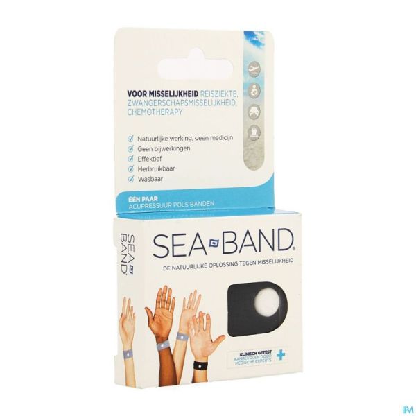 Sea Band Adulte Bracelet Noir 2