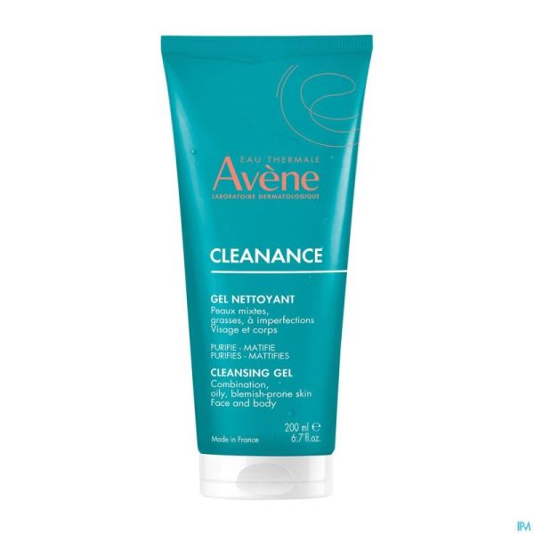 Avene Cleanance Gel Nettoyant Tube 200ml