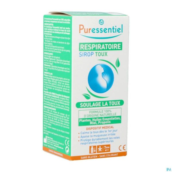 Puressentiel Respiratoire Sirop Toux Gorge 125ml