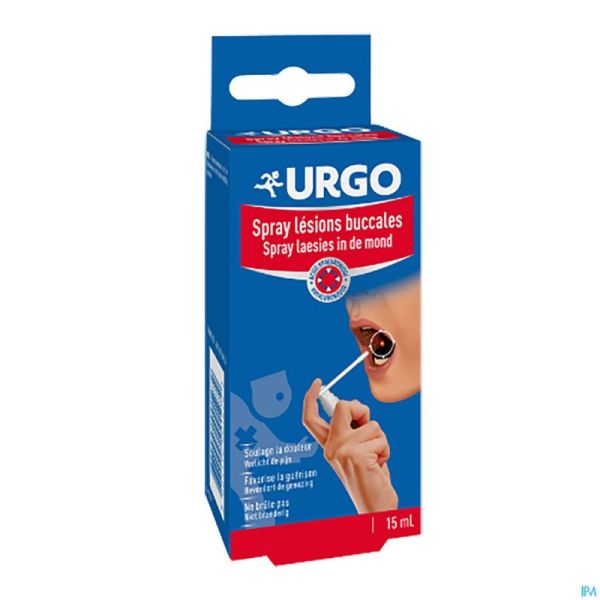 Urgo Spray Plaies & Lesions Bouche Spray 15ml Nf