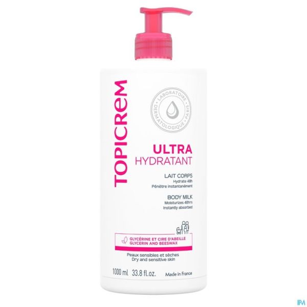 Topicrem Um Lait Corps Hydratant 1000ml