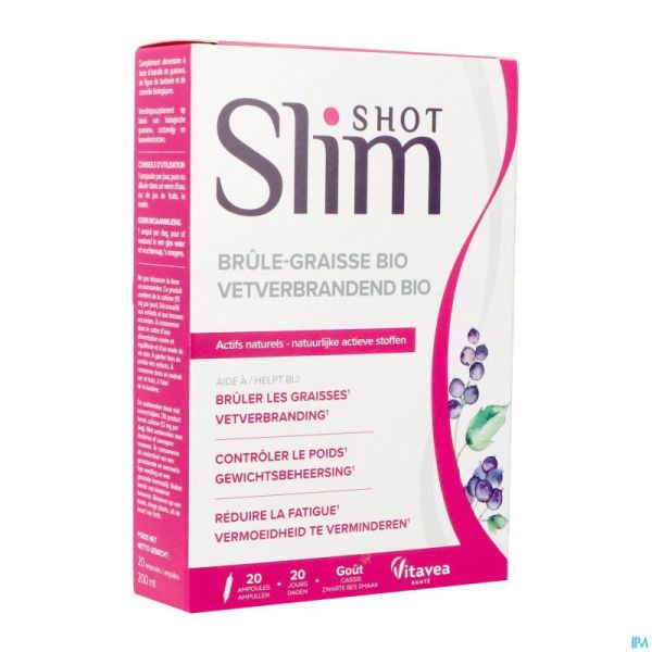 Vitavea Slimshot Brule Graisse Bio Amp 20