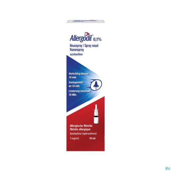Allergodil Spray Nasal Fl 10ml
