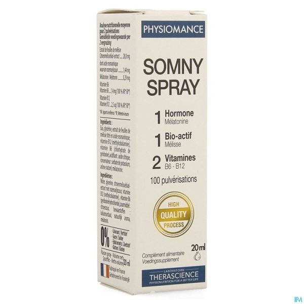 Somny Spray Fl 20ml Physiomance Phy292