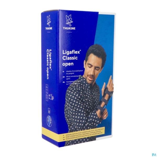 Thuasne Ligaflex Classic Open Poignet Gris T2