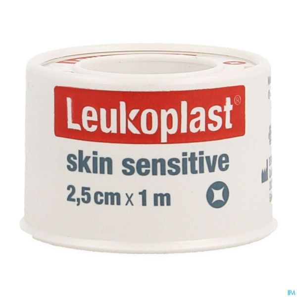 Leukoplast Skin Sensitive Flasque 2,5cmx1,0m