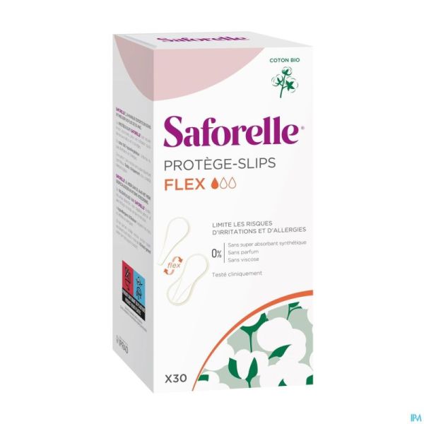 Saforelle Coton Protect Protege Slips Nouv.qual.30