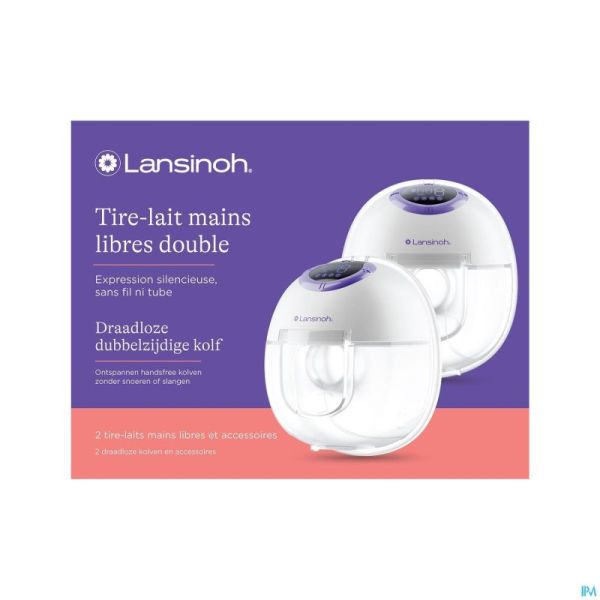 Lansinoh Tire-lait Mains Libres Double 1