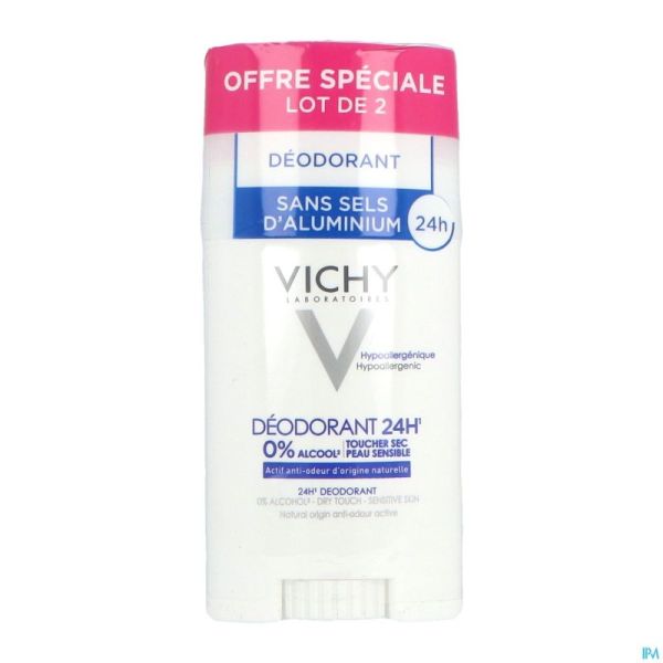 Vichy Deo P React. S/sel Alu Stick 24h 40ml