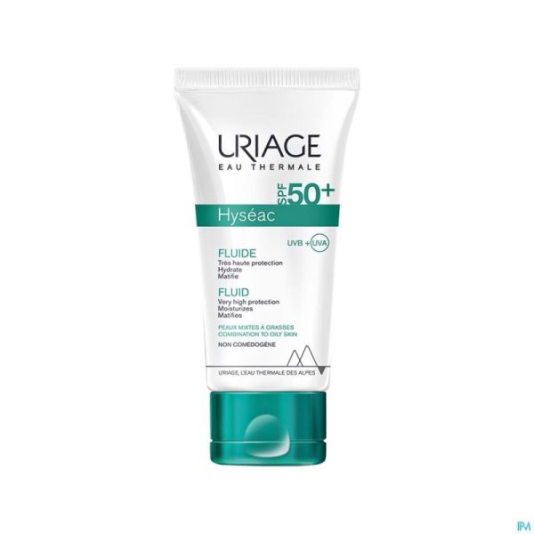 Uriage Hyseac Fluide Sol Ip50 P Mixte-pg Tube 50ml