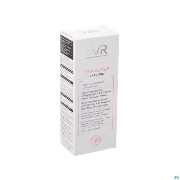 Svr Topialyse Barriere Creme Tube 50ml