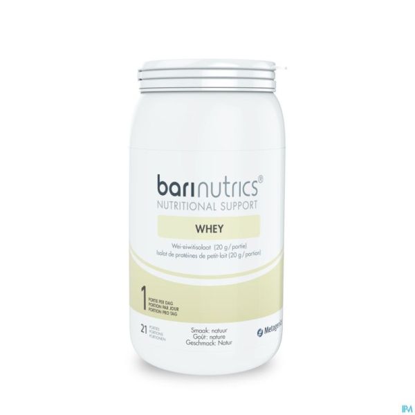 Barinutrics Whey Natuur Nf 21 Port.