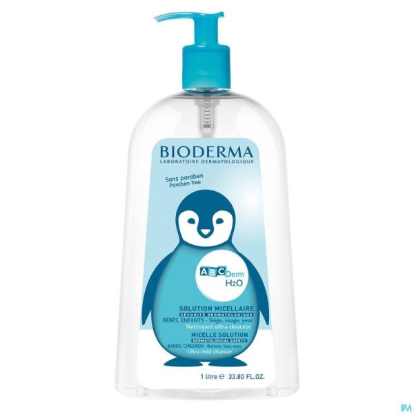 Bioderma AbcDerm H2o Solution Micellaire 1L
