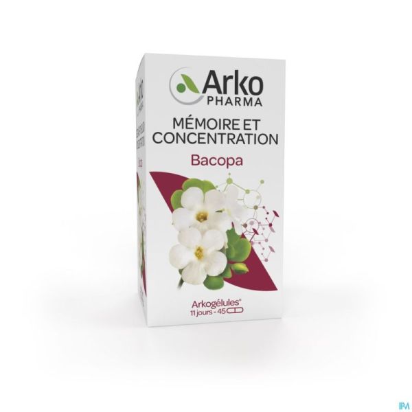 Arkogelules Bacopa Vegetal 45