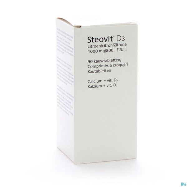 Steovit Forte 1000mg/800ui Tablcont 90