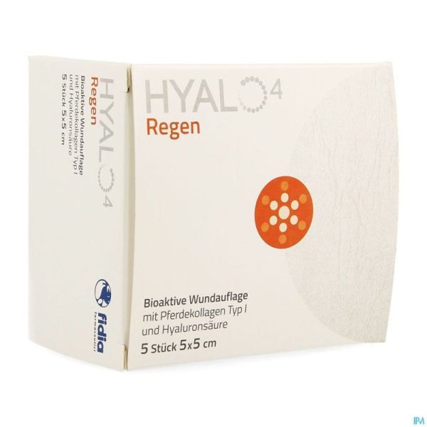 Hyalo 4 Regen Pans Gaze Ster 5 X 5cm 5