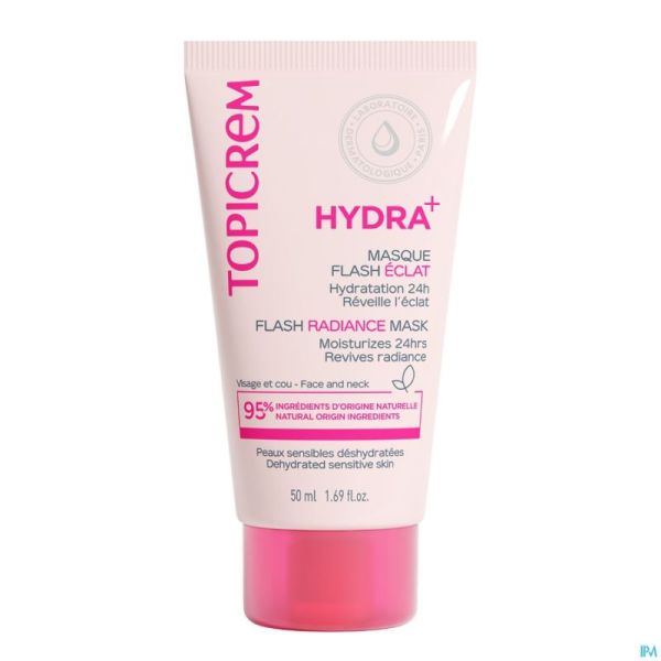 Topicrem Hydra+ Masque Hydratant Eclat 50ml