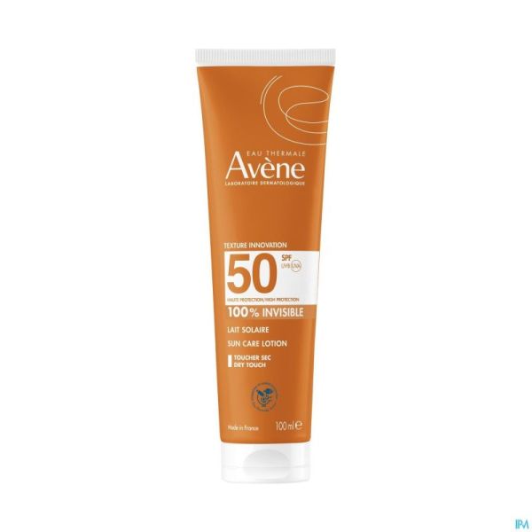 Avene Sol Spf50 Lait Solaire 100ml