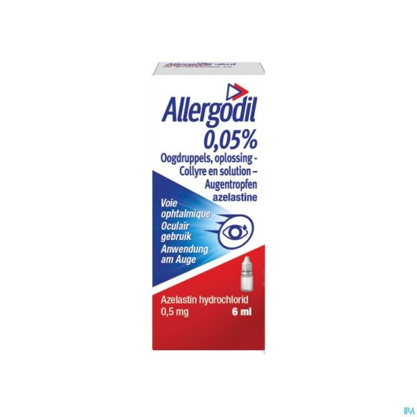 Allergodil Collyre Fl 6ml