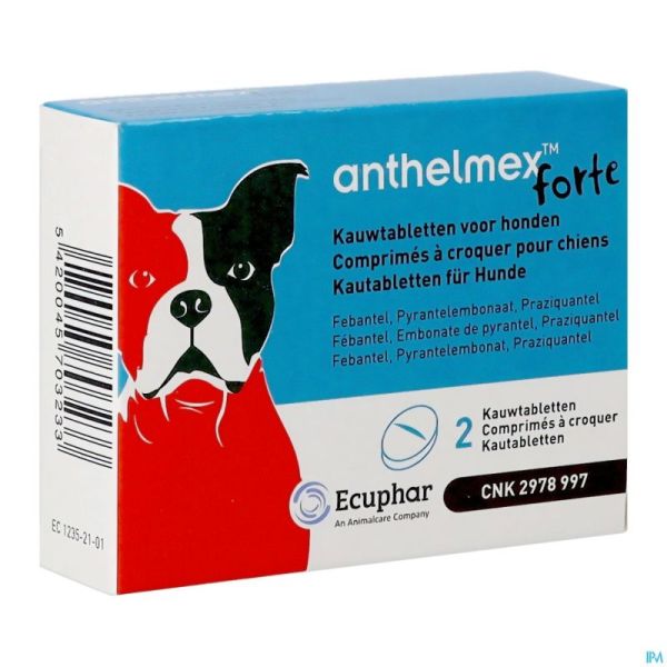 Anthelmex Forte Comp Croq. Chien 2