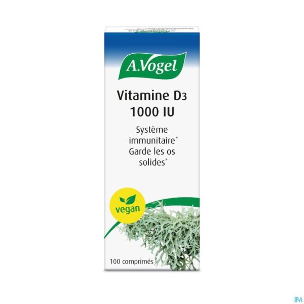 A.Vogel Vitamine D3 100 Comprimés