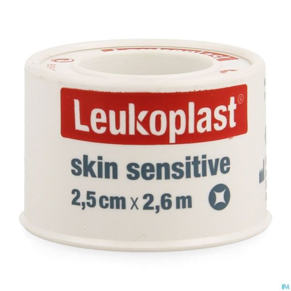 Leukoplast Skin Sensitive Fourreau 2,5cmx2,6m