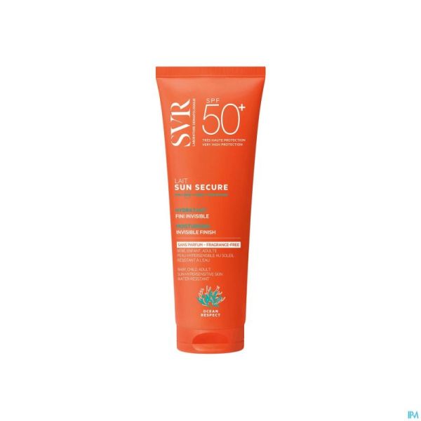 Svr Sun Secure Lait S/parfum Spf50+ Tube 250ml