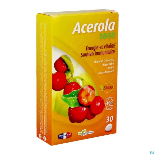 Acerola 1000 Comp 30 Nf Orthonat