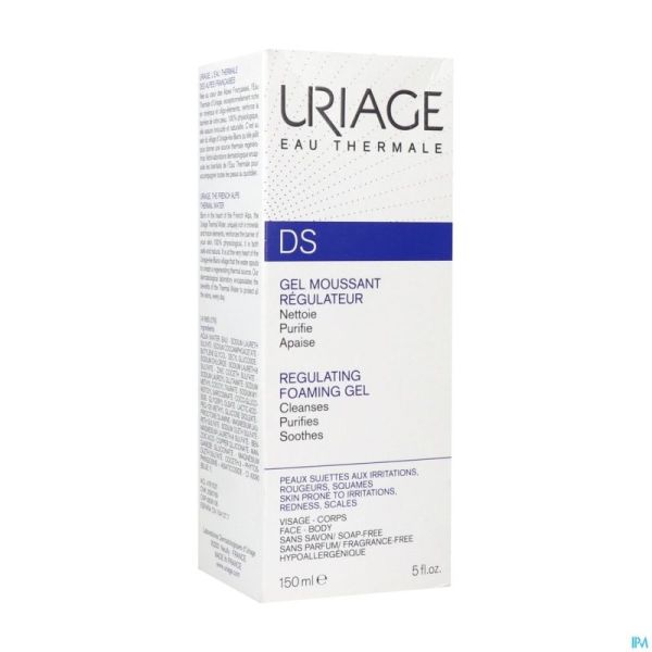 Uriage Ds Gel Nettoyant Tube 150ml