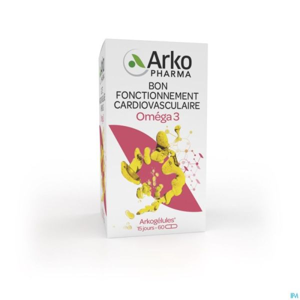 Arkogelules Omega 3 Origine Marine 60 Rempl.643668