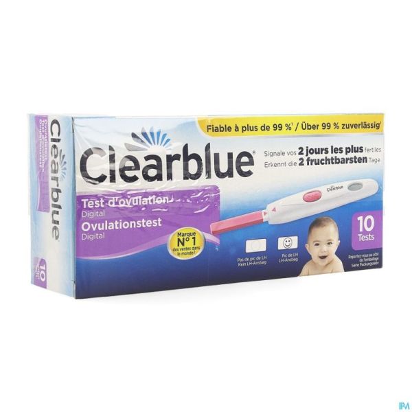 Clearblue Digital Test Ovulation 10