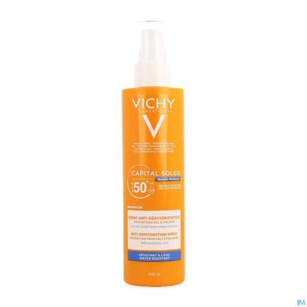 Vichy Cap.sol.beach Prot.spray A/deshyd.ip50 200ml