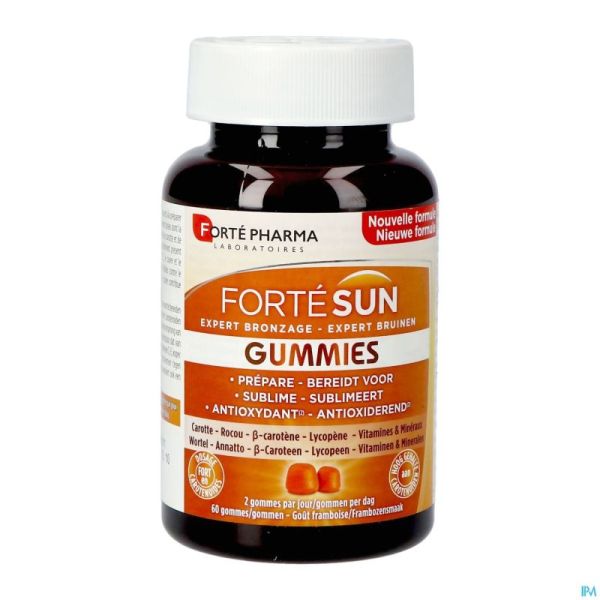 Fortesun Expert Bronzage Gommes 60