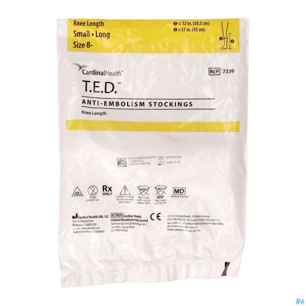 Ted Bas Genou 73390 S Xlong Blanc